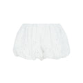 Jessi Jacquard Petal Shorts - White
