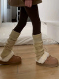 LaPose Fashion - Ruthie Knitted Leg Warmer - Leg Warmers, Socks, Winter Edit