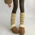 LaPose Fashion - Ruthie Knitted Leg Warmer - Leg Warmers, Socks, Winter Edit