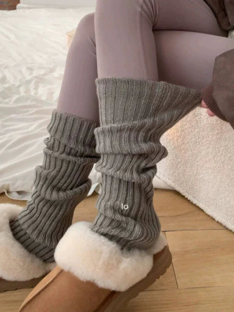 LaPose Fashion - Ruthie Knitted Leg Warmer - Leg Warmers, Socks, Winter Edit