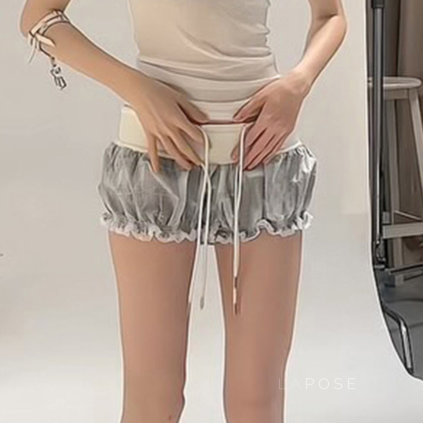 Aisley Lace Bubble Shorts