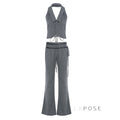 Belky Tailored Vest Pant Set
