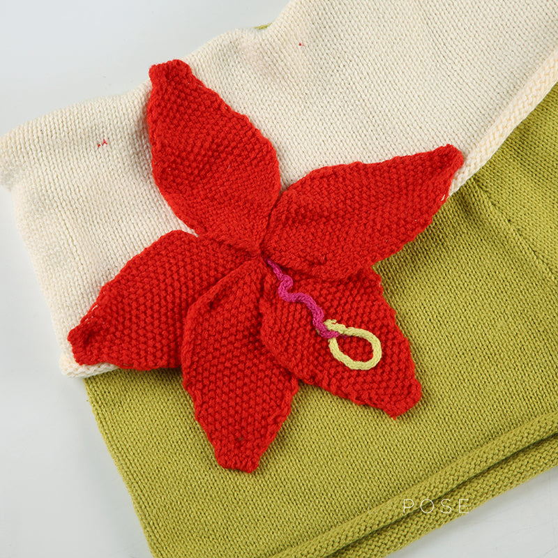 Florence Knitted Floral Shorts