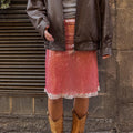 Jariyah Sequin Lace Mini Skirt