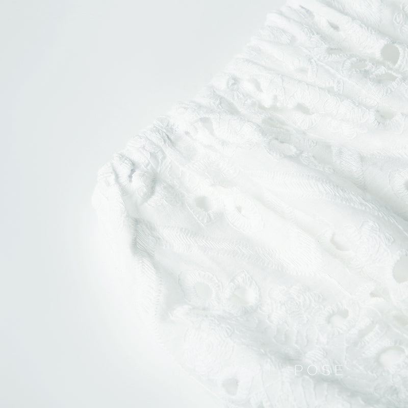 Jessi Jacquard Petal Shorts