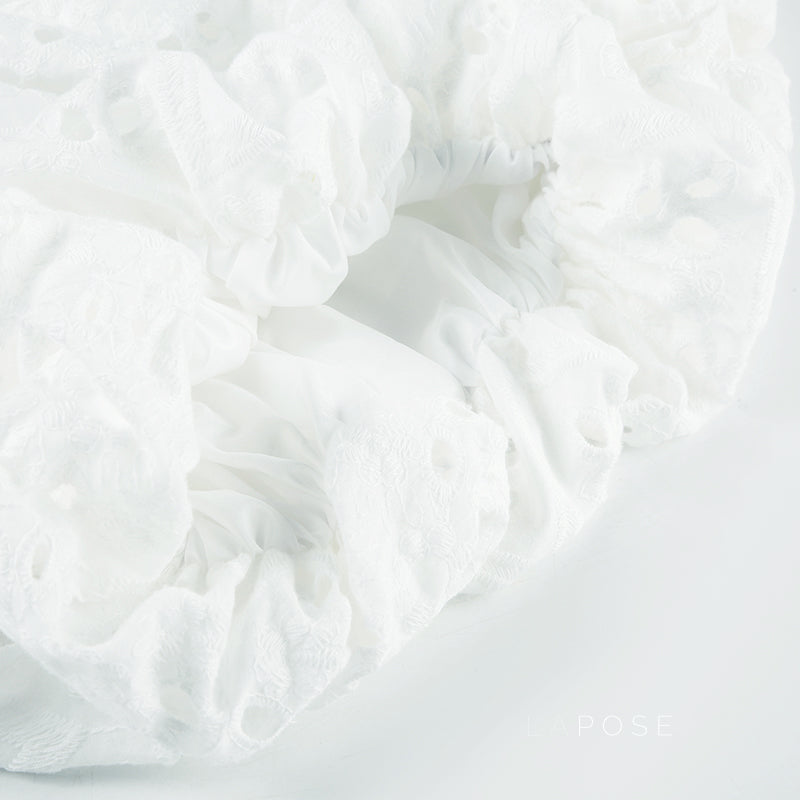 Jessi Jacquard Petal Shorts