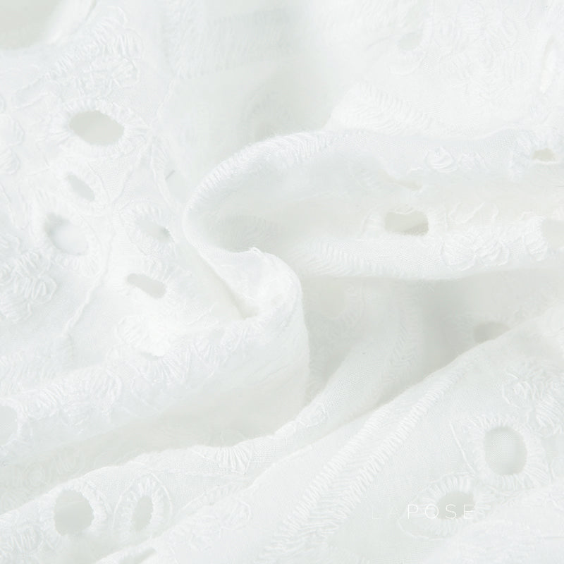 Jessi Jacquard Petal Shorts