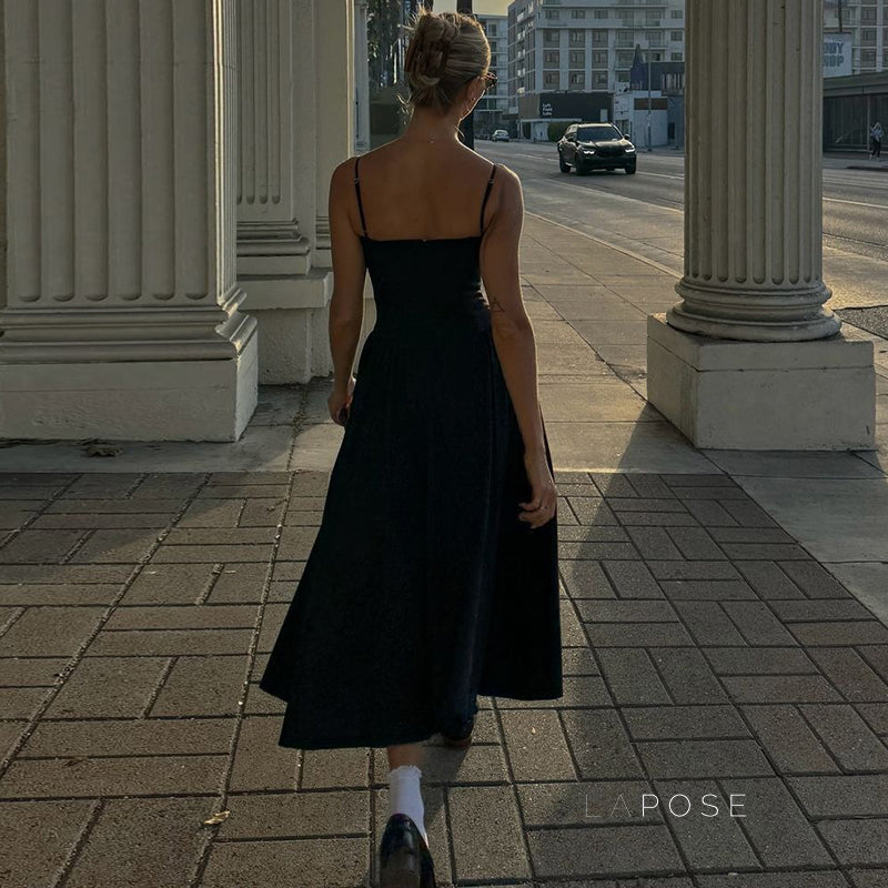 Kadence Square Neck Maxi Dress