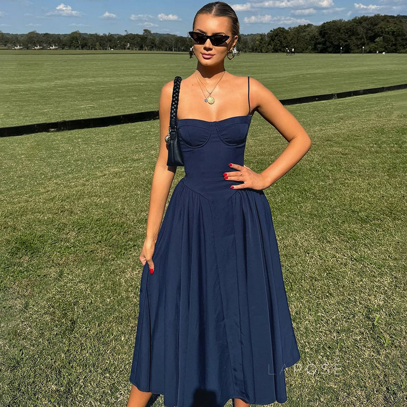 Kadence Square Neck Maxi Dress