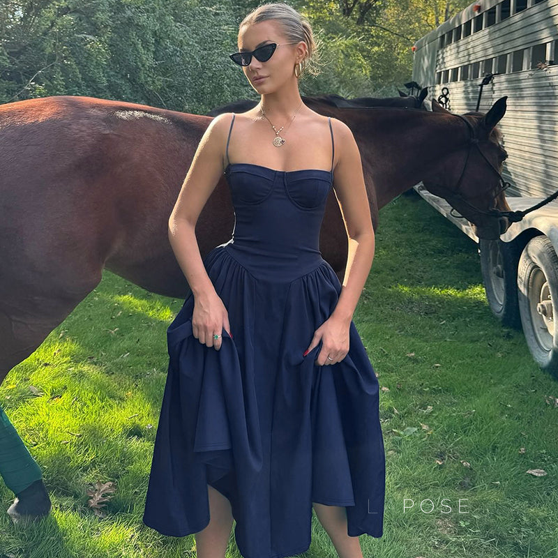 Kadence Square Neck Maxi Dress