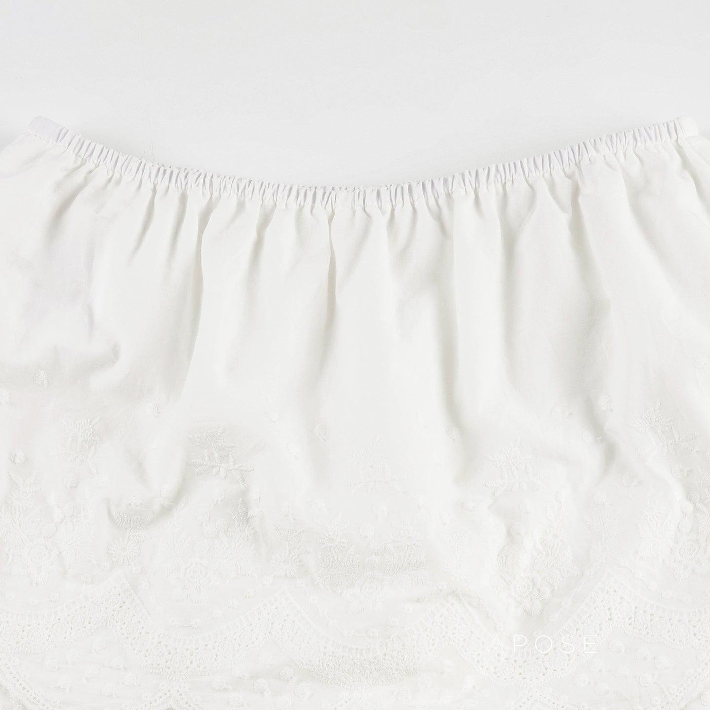 Kalee Low-Rise Lace Mini Skirt