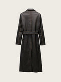 Kylee Maillard Retro Faux Leather Coat