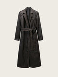 Kylee Maillard Retro Faux Leather Coat