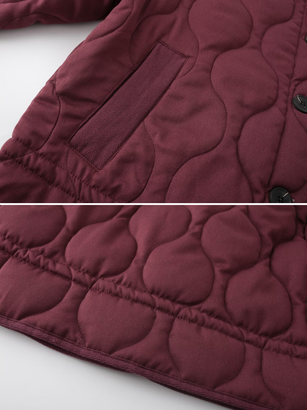 Declan Quilted Drawstring Jacket
