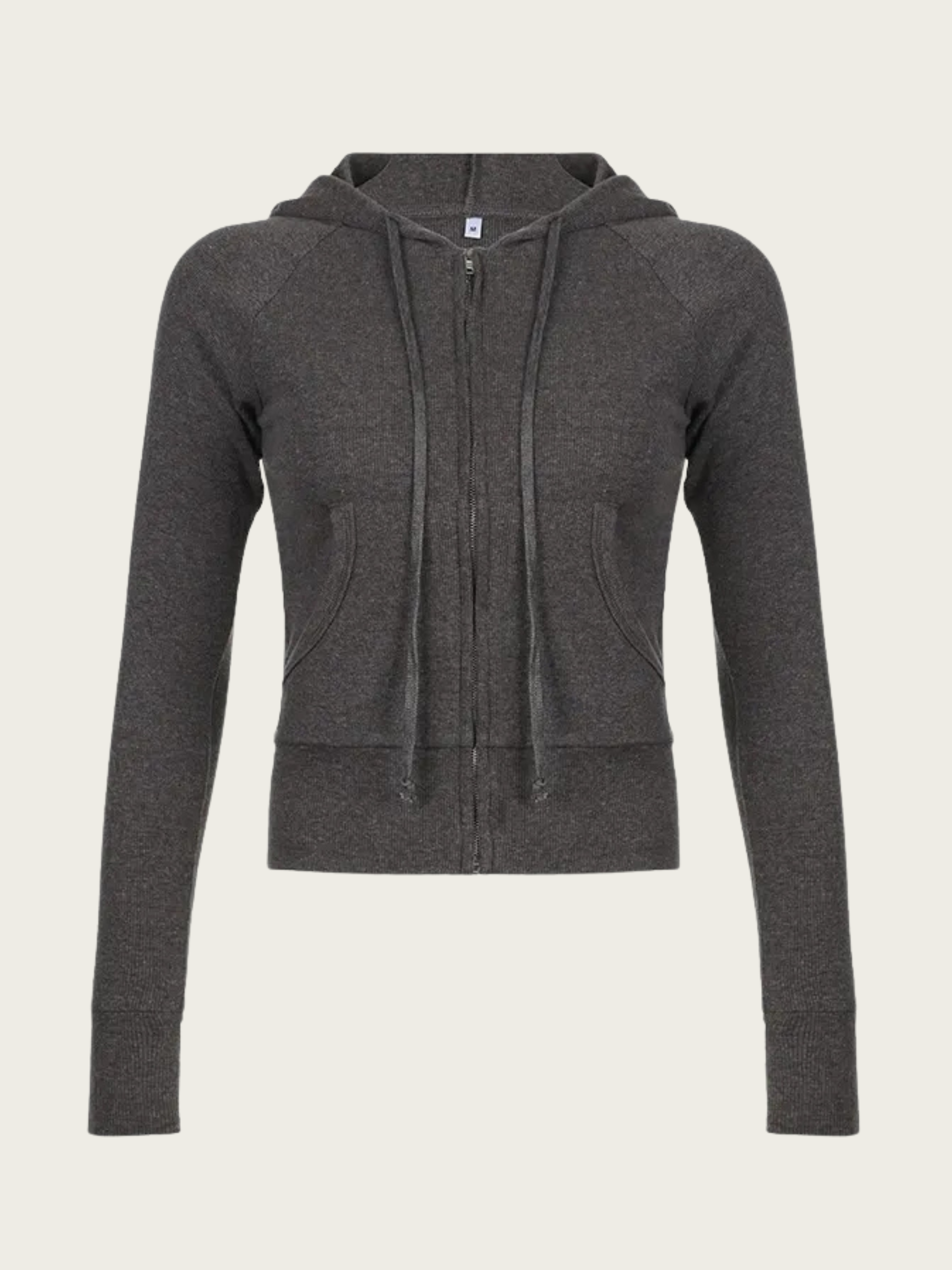 Isabel Knitted Zip Hoodie