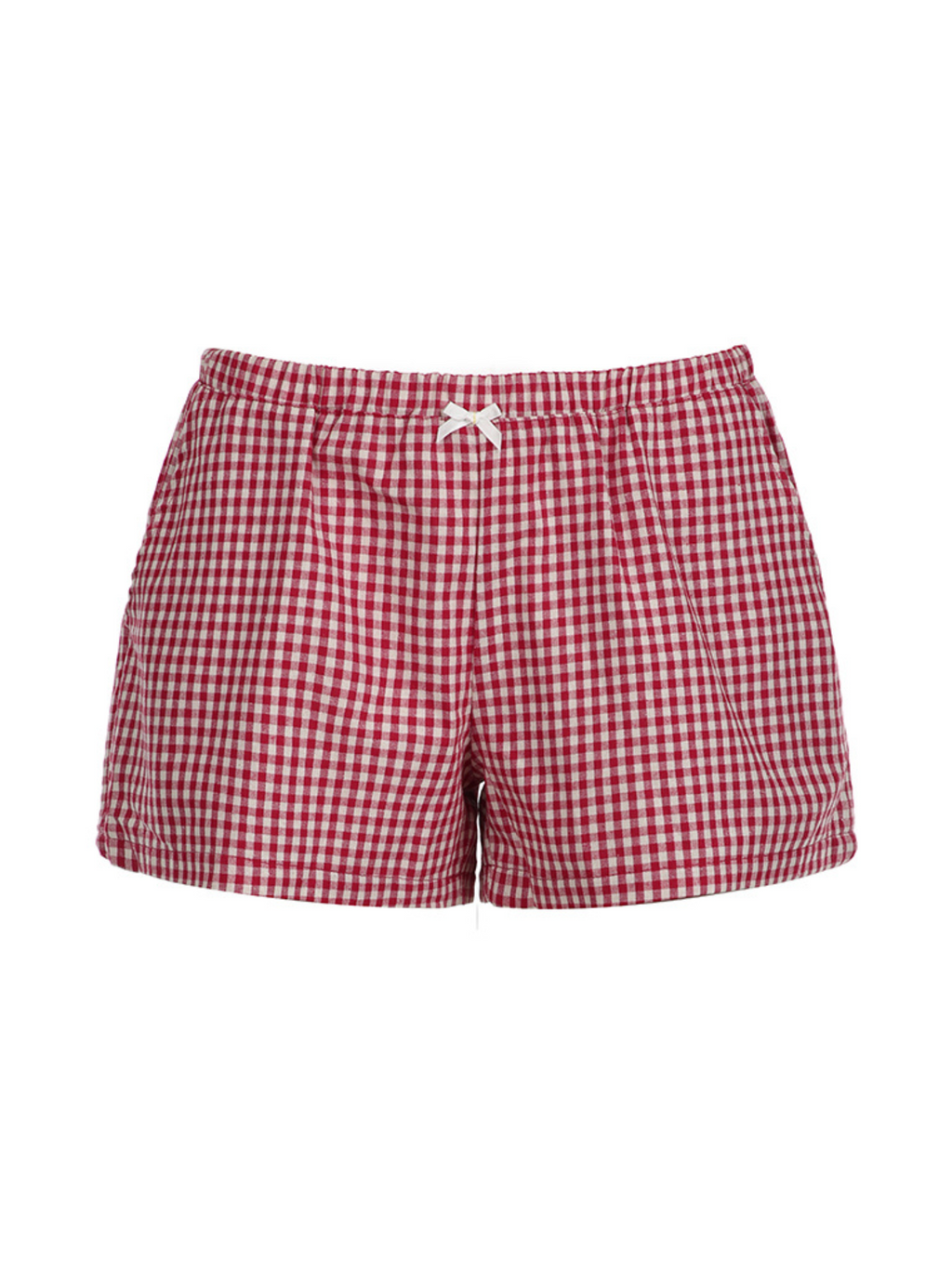 Aluna Plaid Casual Shorts