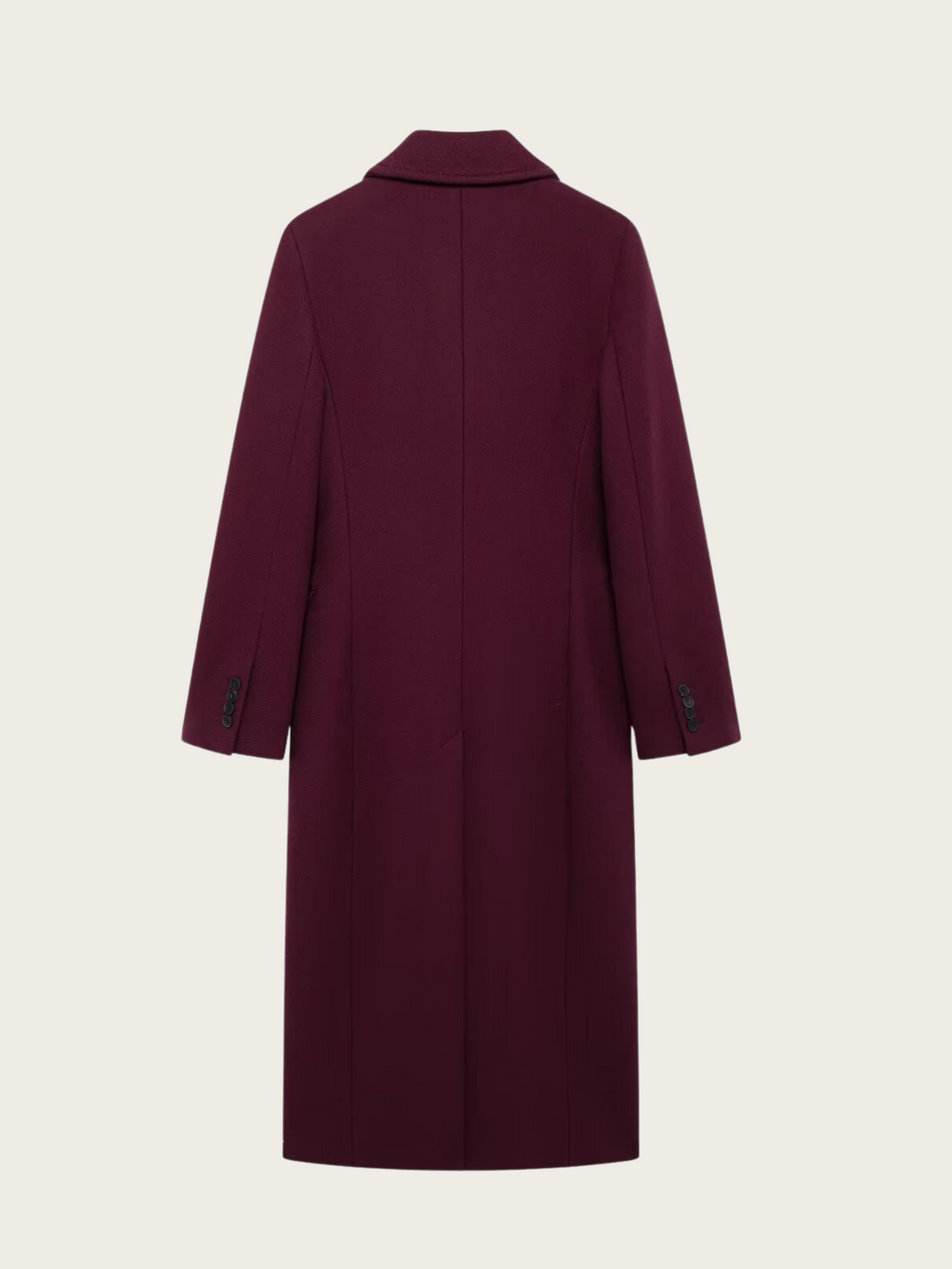 Heavenleigh Wine Red Long Coat