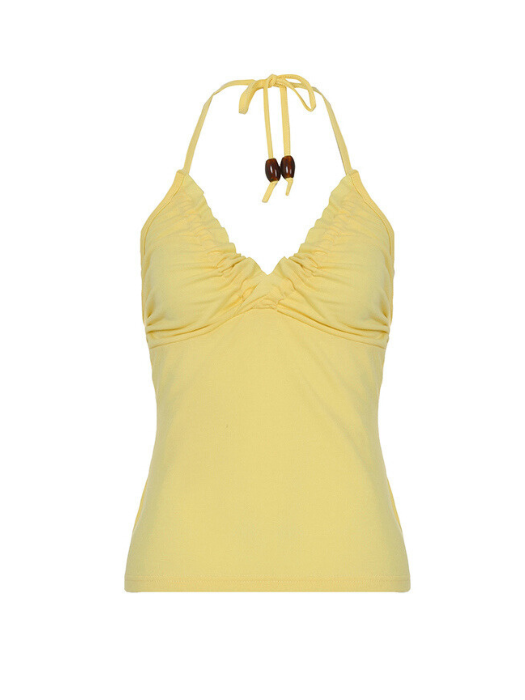 Viana Ruched Halter Top