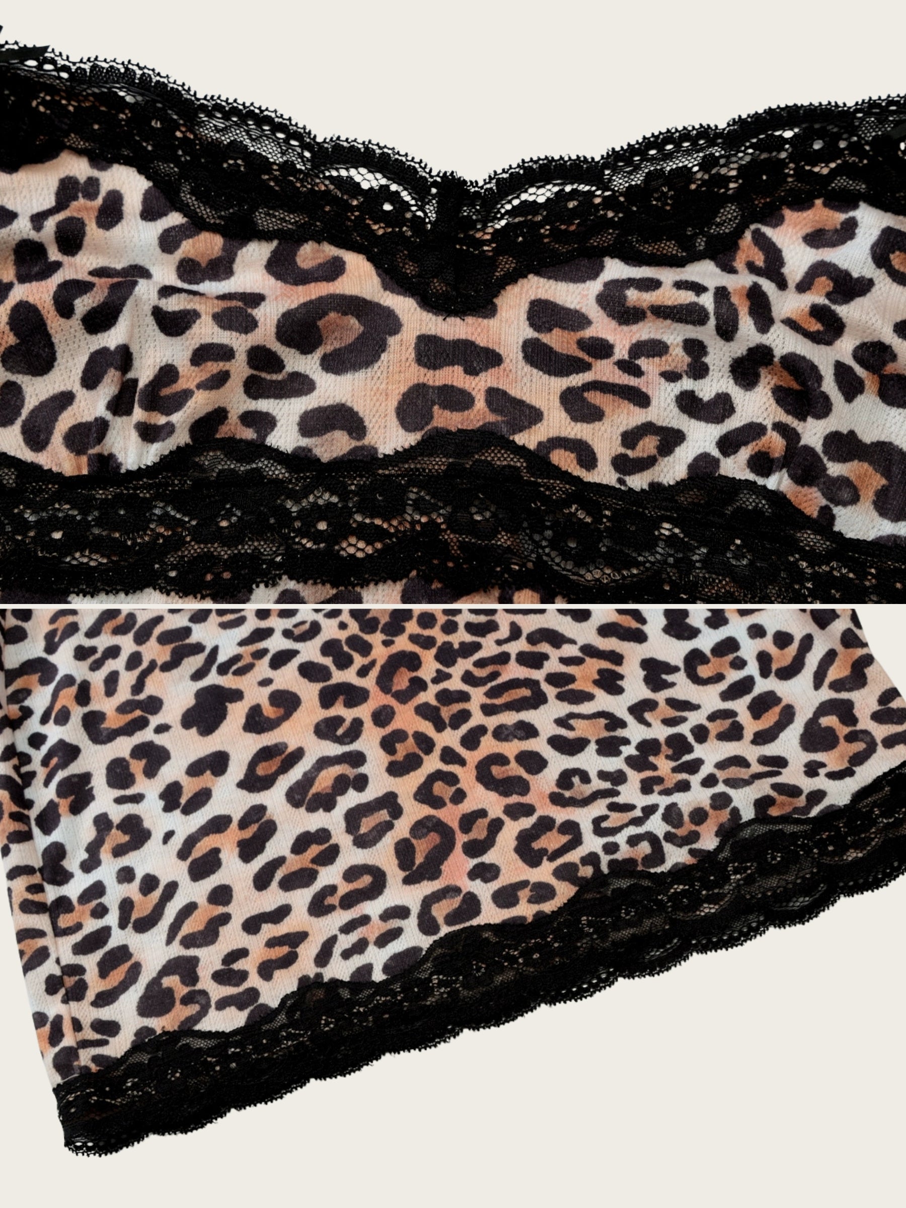 Maelie Leopard Lace Splicing Dress