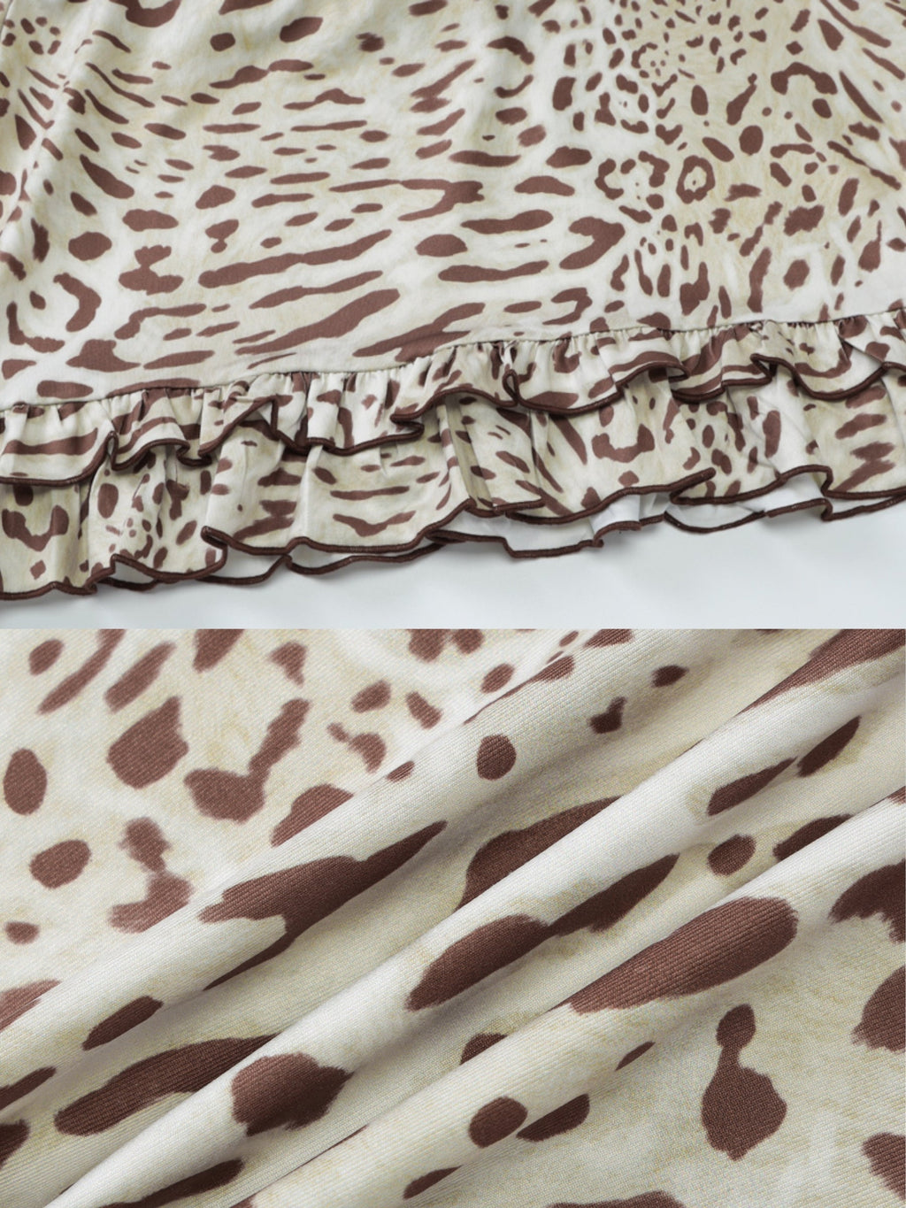 Leanne Leopard Skirt Set