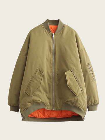 Tamiyah Olive Bomber Jacket