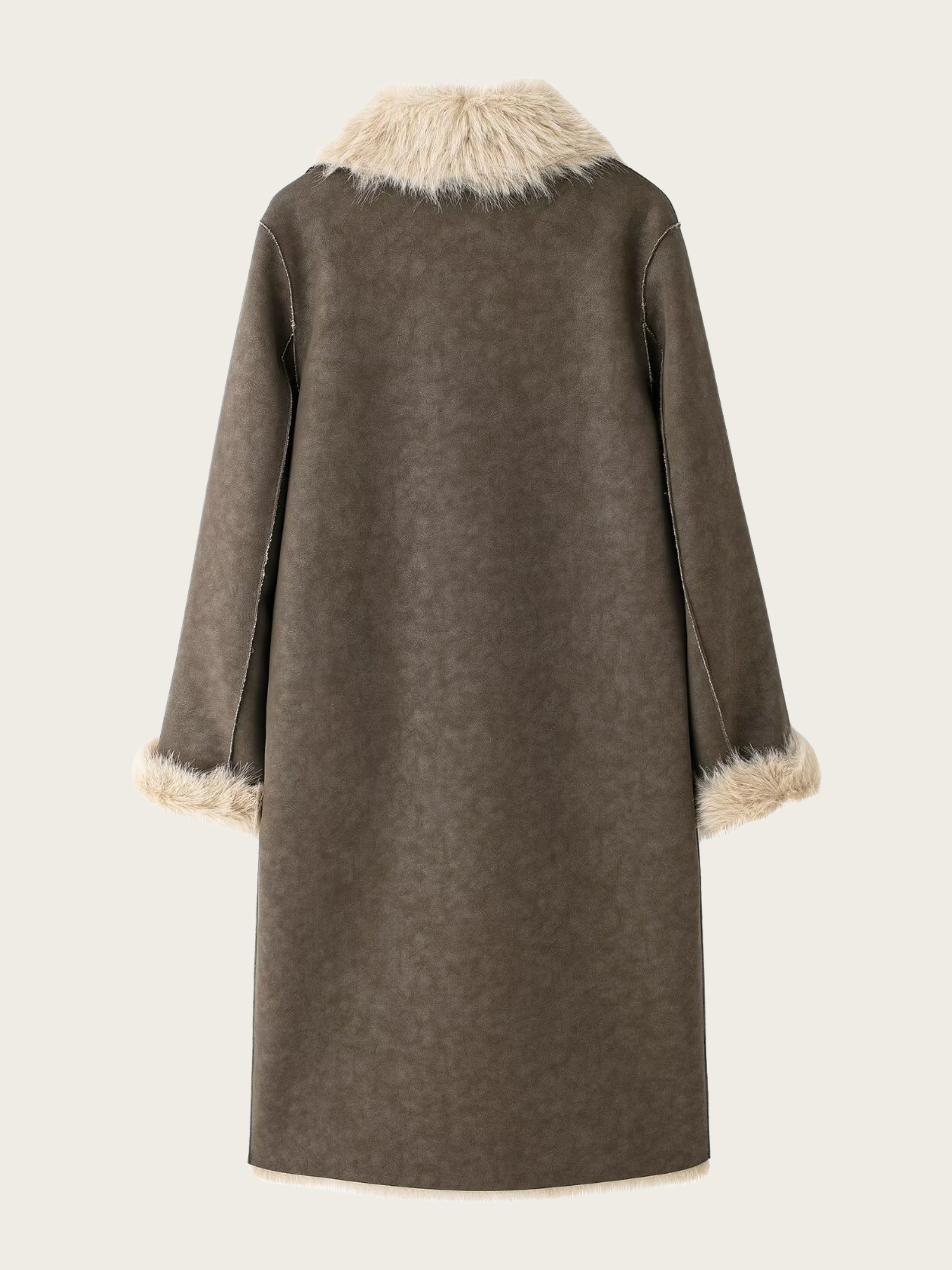 Azlyn Reversible Faux Fur Coat