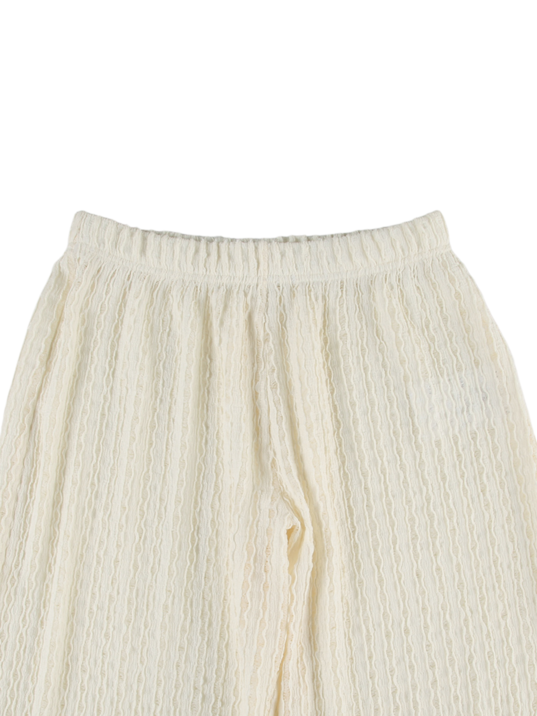 Carlota Lace Knit Casual Pants