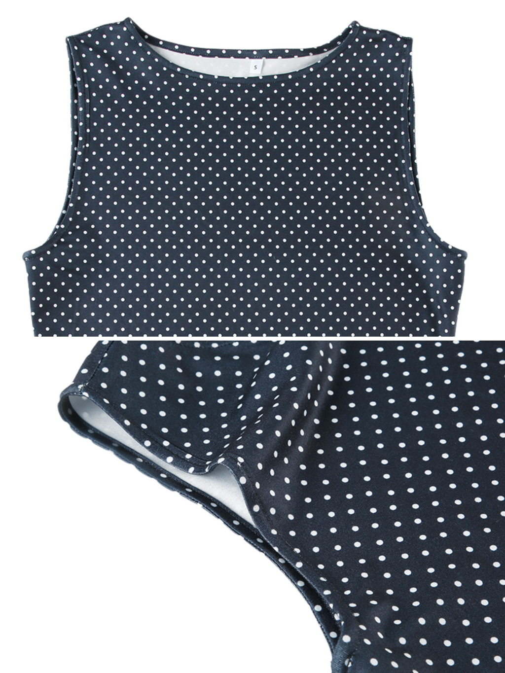 Swara Polka Dot Mini Dress