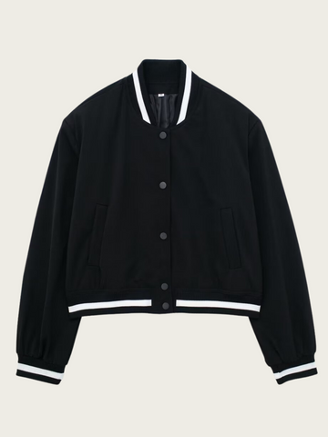 Mecca Varsity Snap Jacket