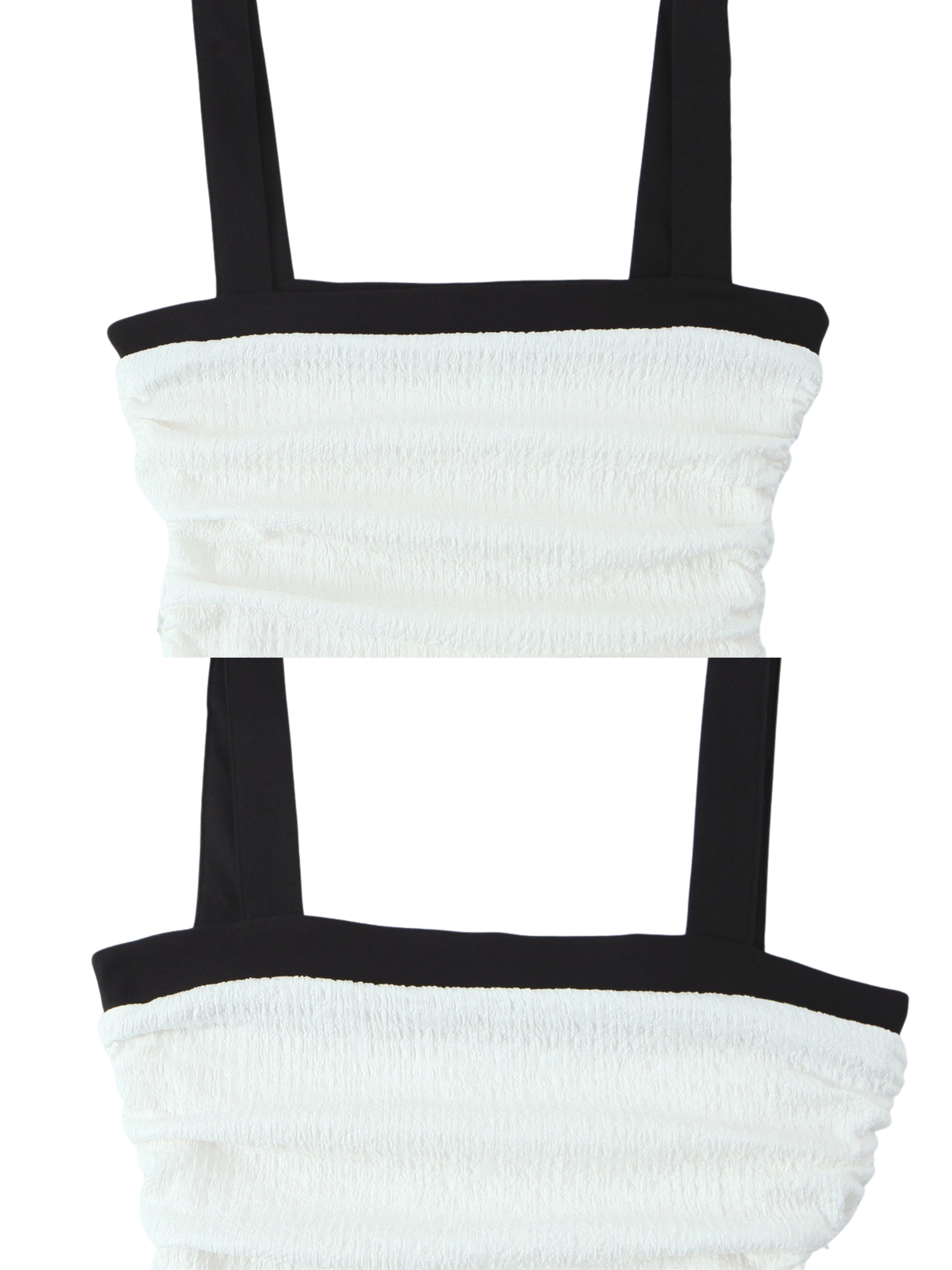 Zahara Contrast Trim Bubble Dress