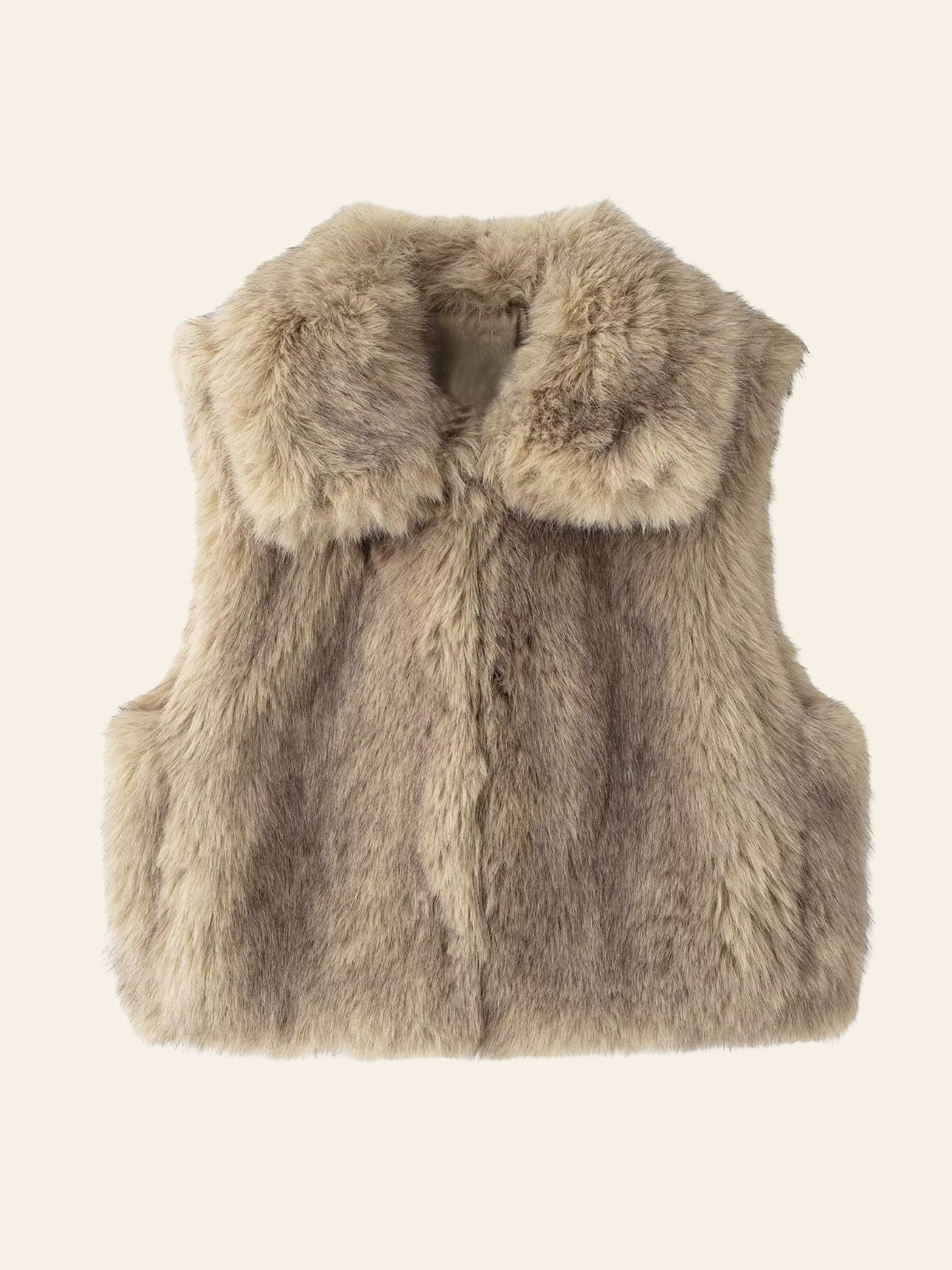 Corbin Faux Fur Lapel Vest