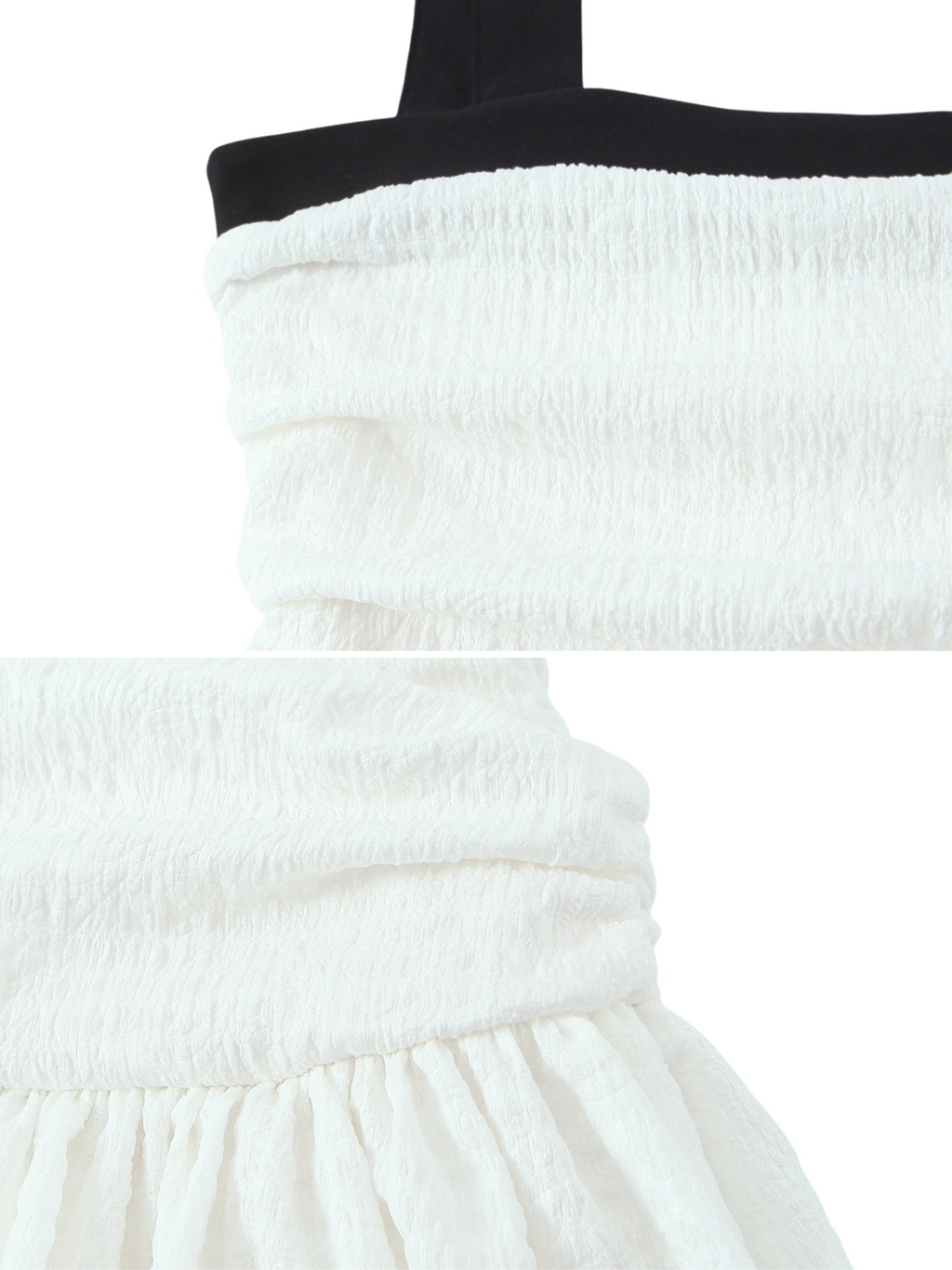 Zahara Contrast Trim Bubble Dress
