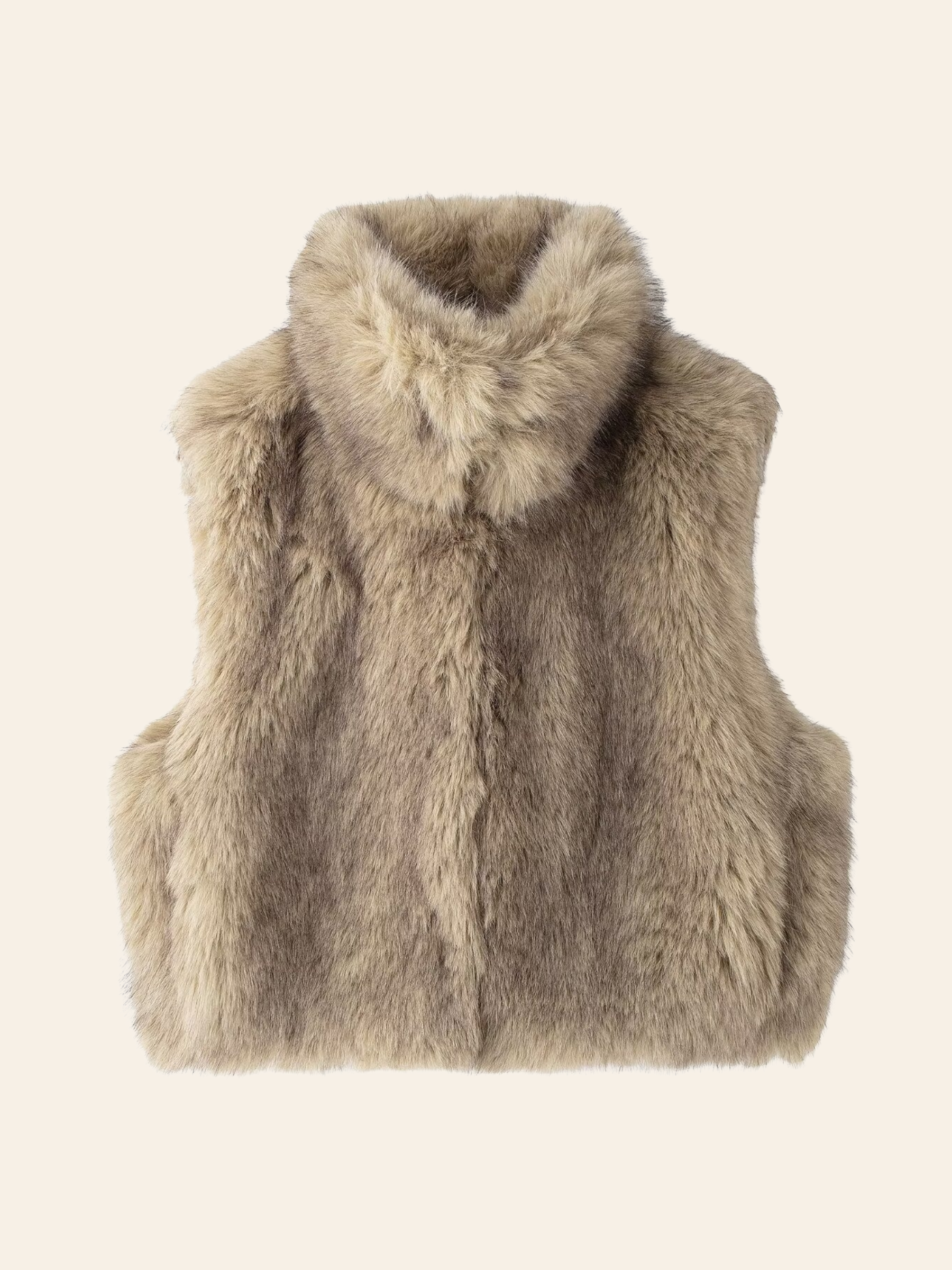 Corbin Faux Fur Lapel Vest