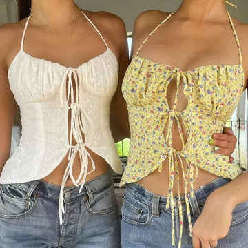 LaPose Fashion - Aida Fairy Top - Crop Tops, June22collab, Lace Top, Tank Tops, Tops, Tops/Sweatshirts