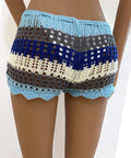 LaPose Fashion - Camellia Crochet Short - Crochet Shorts, Knitted Shorts, Shorts