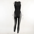 LaPose Fashion - Disha Mesh Jumpsuit - ALS, Clothing, Collab.Jan, Festival Clothes, Jumpsuits, Jumpsuits & Rompers, One Pieces, Yk2 Clothes