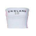 LaPose Fashion - England & Brazil Bandeau Top - 