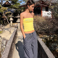 LaPose Fashion - England & Brazil Bandeau Top - 