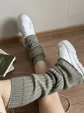 LaPose Fashion - Flared Knitted Leg Warmer - Accesories, Leg Warmers, Socks, Winter Edit