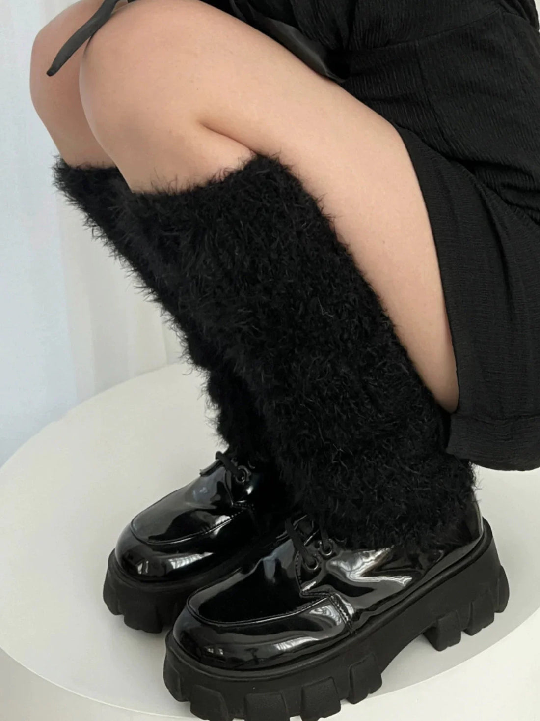 LaPose Fashion - Fluffy Leg Warmers - Accesories, Clothing Accesories, Leg Warmers, Socks, Winter Edit