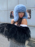 LaPose Fashion - Flynn Faux Fur Hat - Accesories, Hats, Plush Hats, Puffer Hats, Winter Edit