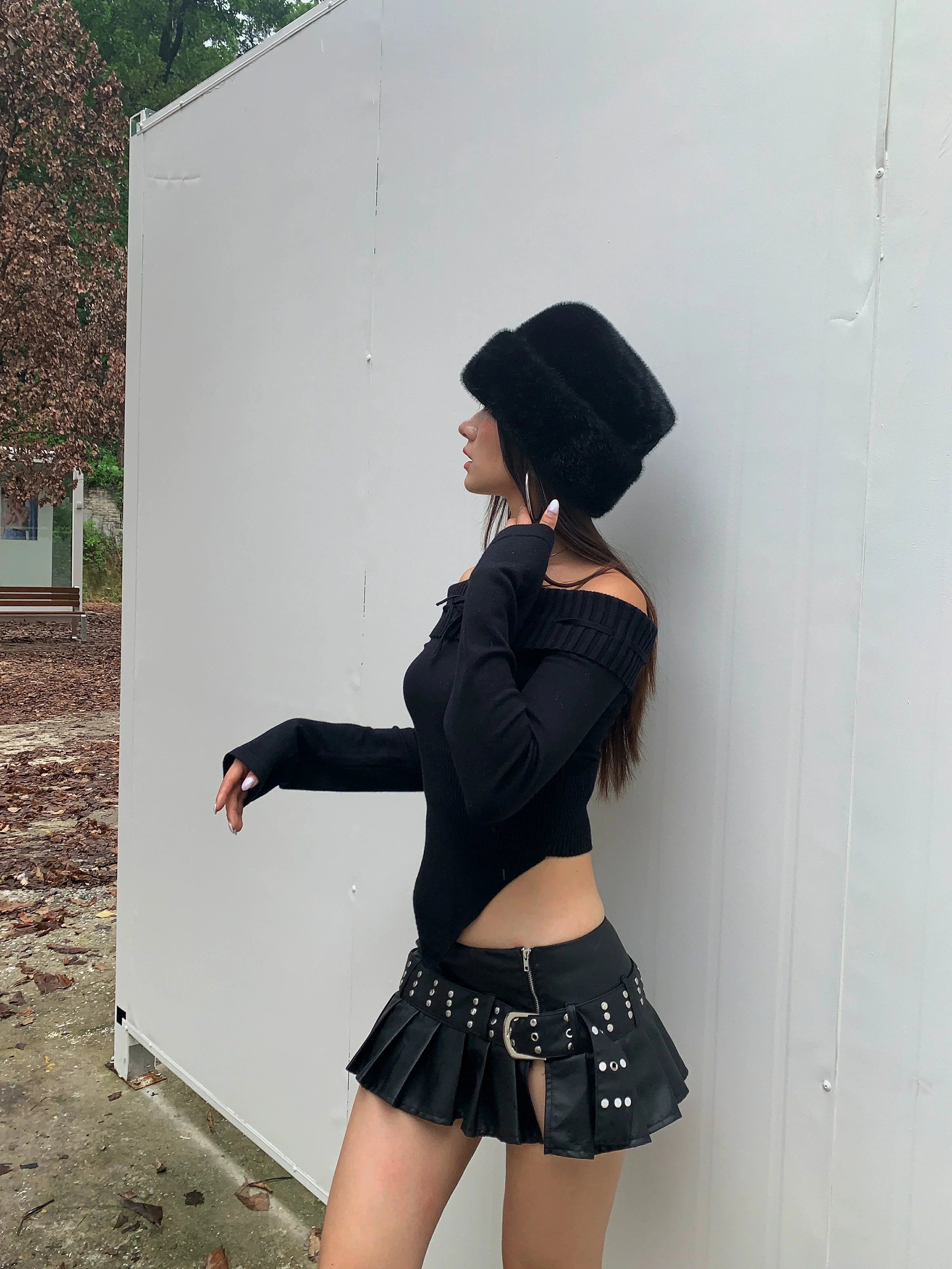 LaPose Fashion - Hanora Faux Fur Bucket Hat - Accesories, Hats, Puffer Hats, Winter Edit