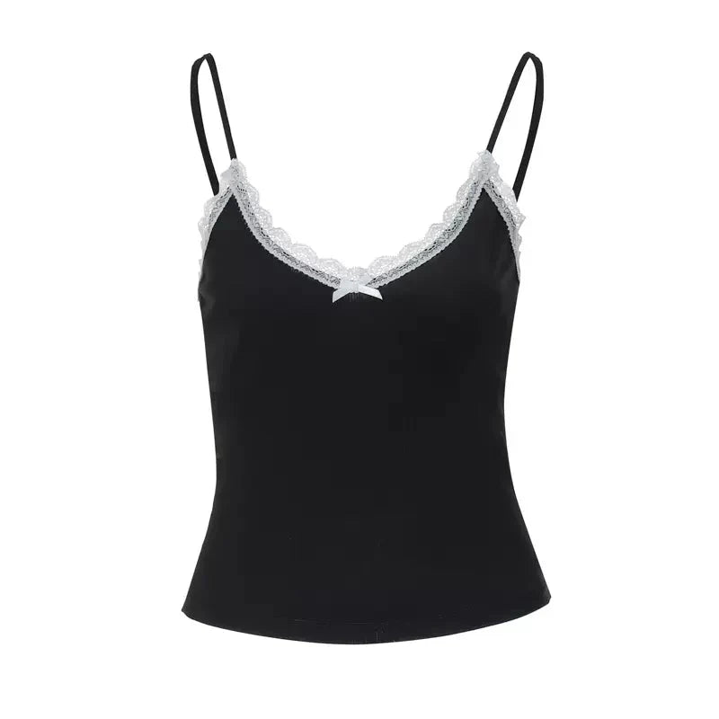 LaPose Fashion - Jiya Lace Tank Top - Backless Tops, Basic Tops, Casual Tops, Lace Tops, Sexy Tops, Sleeveless Tops, Tank Tops, Tops