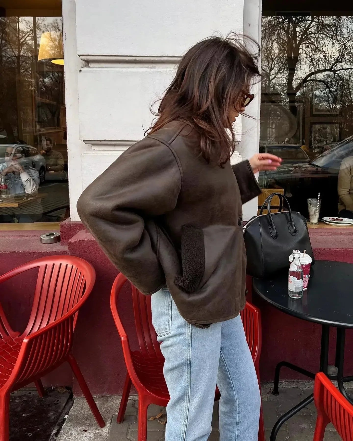 LaPose Fashion - Jordy Fur Coat - Coats & Jackets, Fall-Winter 23, Jackets, Leather Jackets, Oversize Jacket, Puffer Jacket, Winter Ed