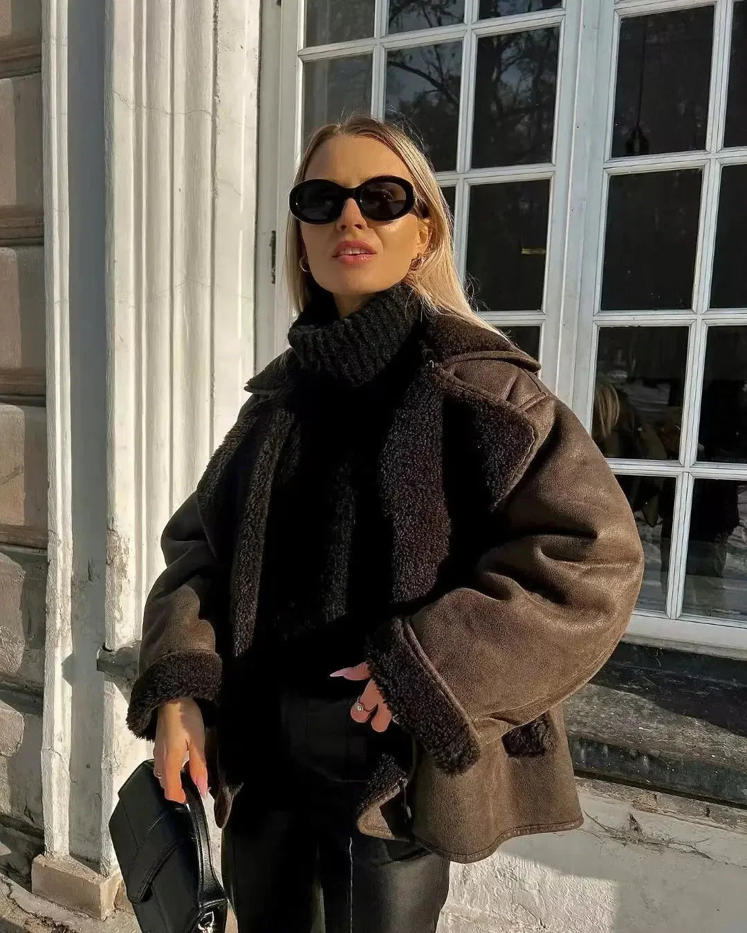 LaPose Fashion - Jordy Fur Coat - Coats & Jackets, Fall-Winter 23, Jackets, Leather Jackets, Oversize Jacket, Puffer Jacket, Winter Ed