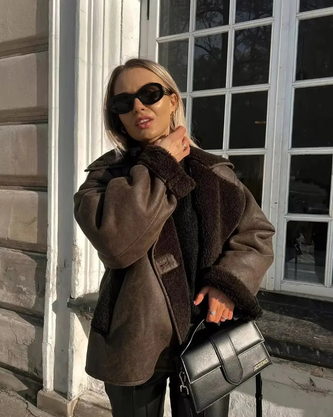 LaPose Fashion - Jordy Fur Coat - Coats & Jackets, Fall-Winter 23, Jackets, Leather Jackets, Oversize Jacket, Puffer Jacket, Winter Ed