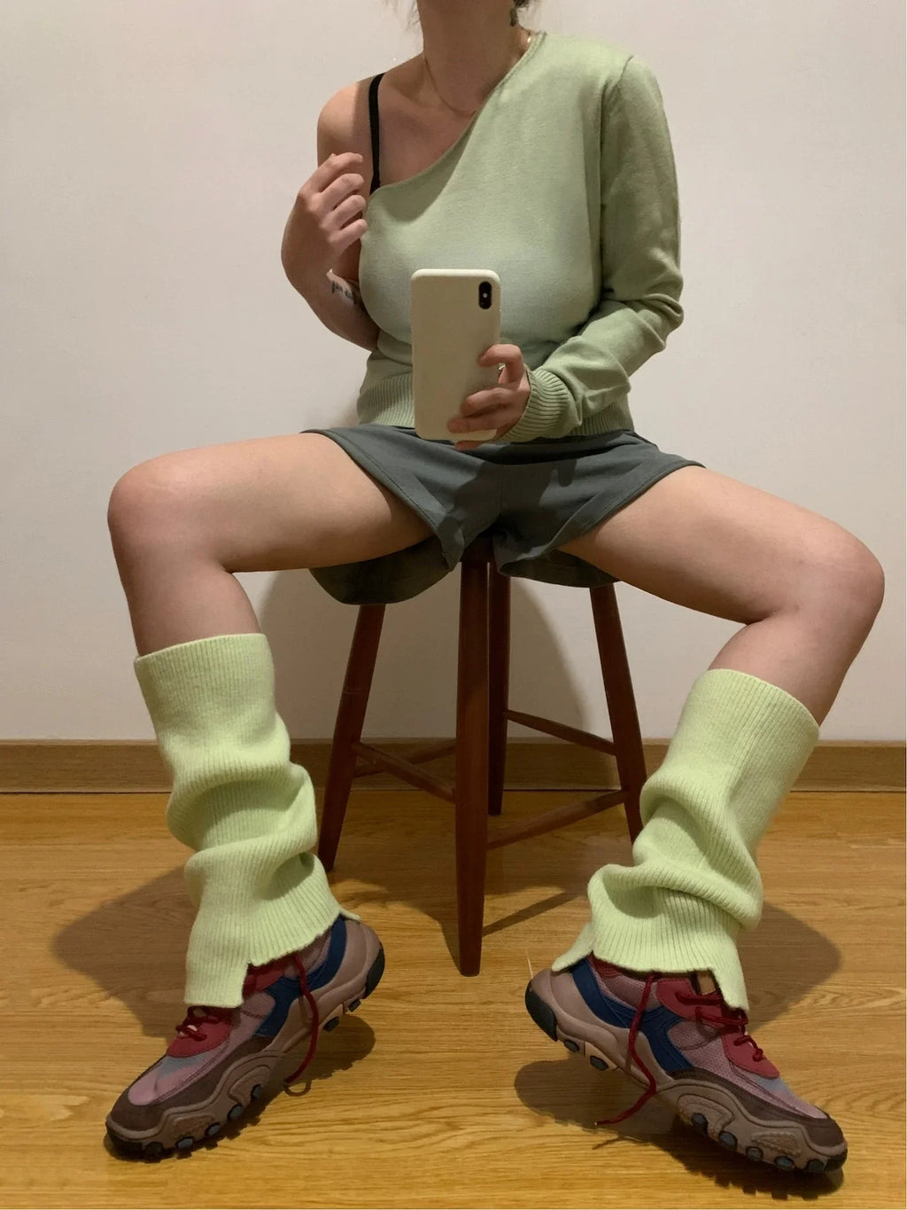 LaPose Fashion - Killian Knitted Leg Warmer - Accesories, Leg Warmers, Socks, Winter Edit