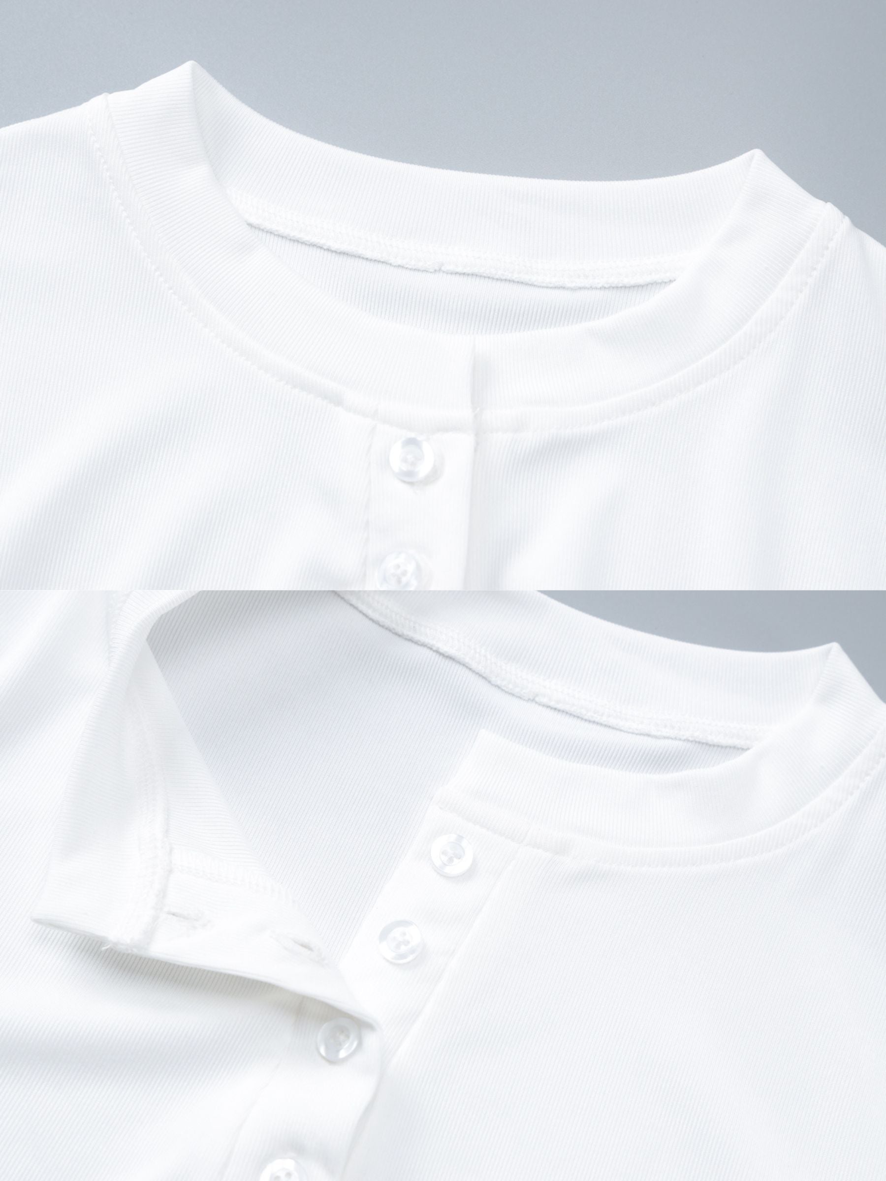 Kamila Buttoned Long Sleeve Top