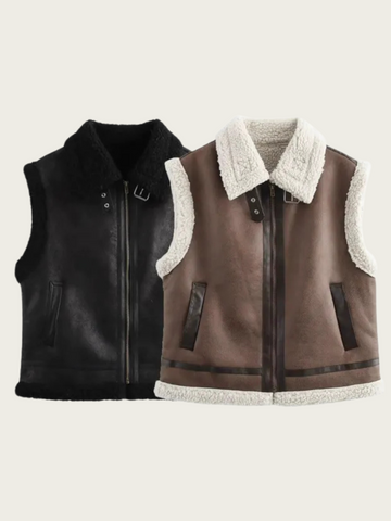 Annette Faux Fur Vest