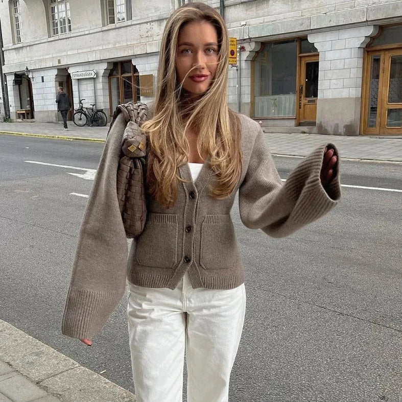 LaPose Fashion - Lanna Sweater - Fall-Winter 23, Knitted Tops, Long Sleeve Tops, Sweaters, Tops, Tops/Sweatshirts, Winter Edit